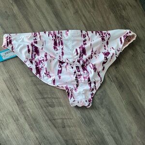 NWT Ambrielle Scrunchy Butt Bikini Bathing Swim Suit *Bottoms Only*